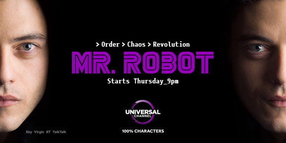 Universal UK  Mr Robot season 1 launch campaign – Amanda Godward
